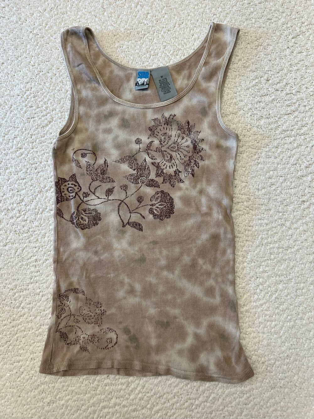 Y2K Style Womens Tank Top Medium